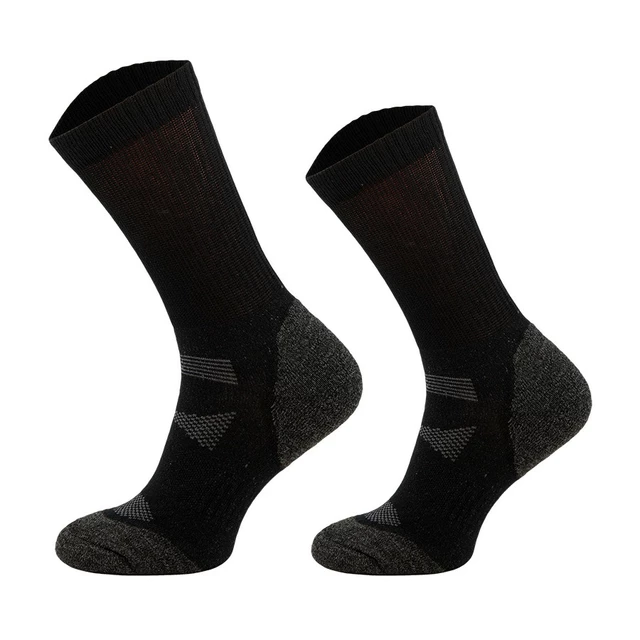 Trekingové bambusové ponožky Comodo TRE1 - Black Green