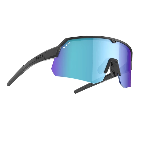 Sportovní sluneční brýle Tripoint Trerikesröset - Matt Black Smoke /w Blue Multi Cat.3
