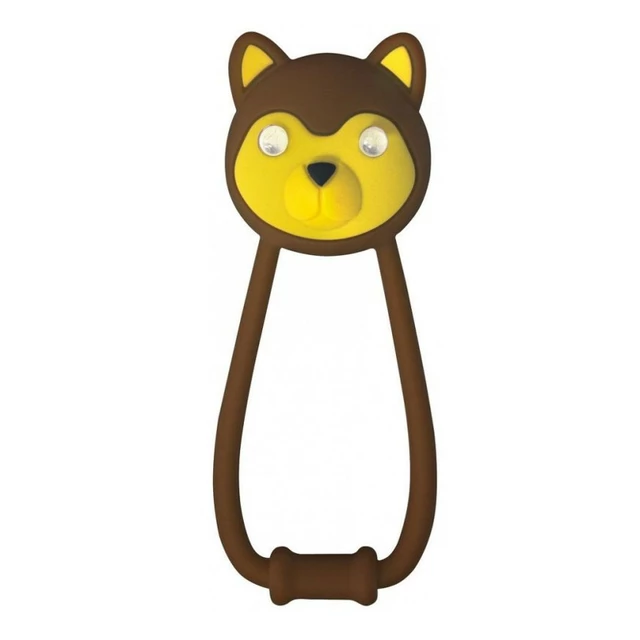 Přední osvětlení Kellys Teddy - Black - Brown