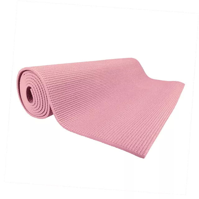 Karimatka inSPORTline Yoga 173x60x0,5 cm - fialová - růžová