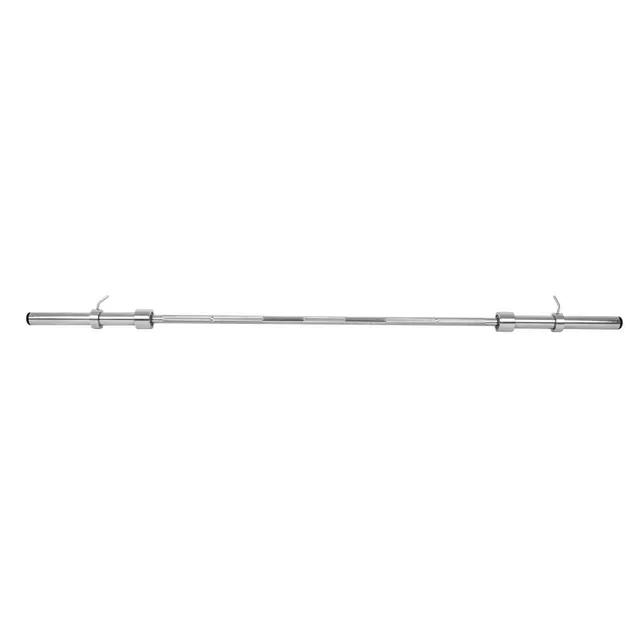 Vzpěračská tyč s ložisky inSPORTline OLYMPIC Profi OB-86 220cm/50mm • 20kg • do 700kg • bez objímek