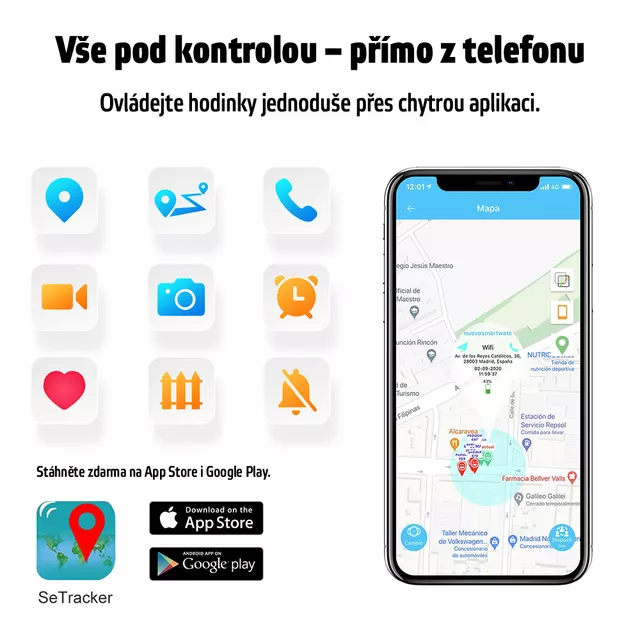 Dětské chytré hodinky inSPORTline Melino