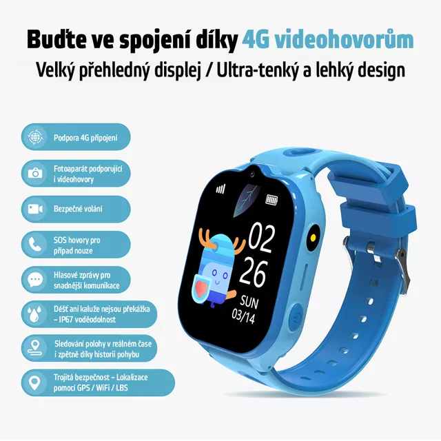 Dětské chytré hodinky inSPORTline Melino