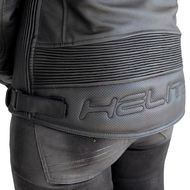 Dámská airbagová bunda Helite Xena, mechanická s trhačkou - černá