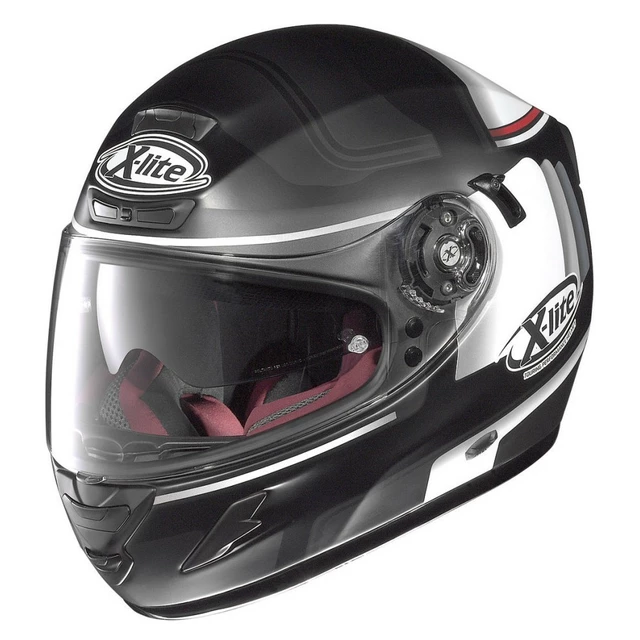 Moto helma X-Lite X-702GT Ofenpass N-Com - Scratched Chrome - Scratched Chrome
