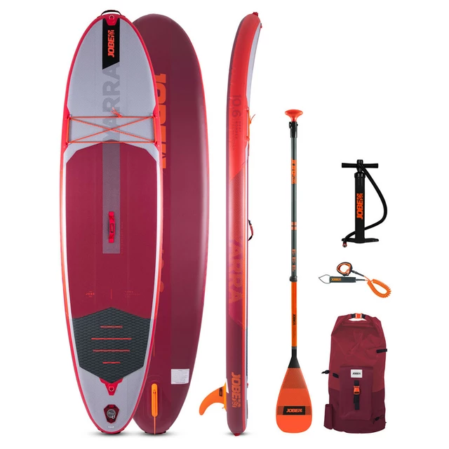 Paddleboard s příslušenstvím JOBE Aero SUP Yarra 10.6 • 310l • do 140kg - 2.jakost