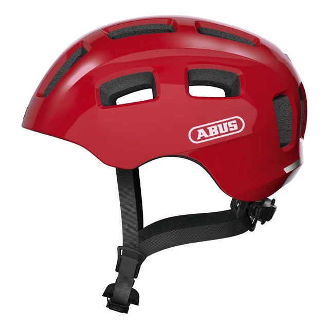 Dětská cyklo přilba Abus Youn-I 2.0 - Sparkling Pink - Blaze Red