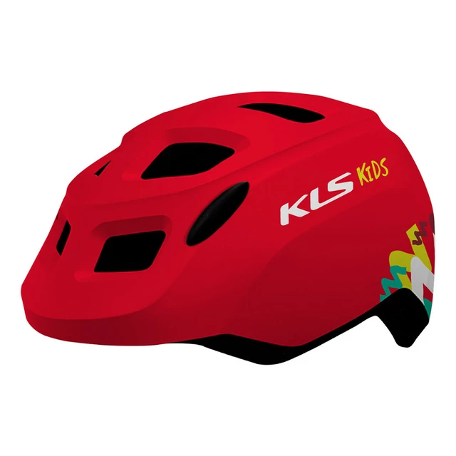 Dětská cyklo přilba Kellys Zigzag 022 - Purple - Red