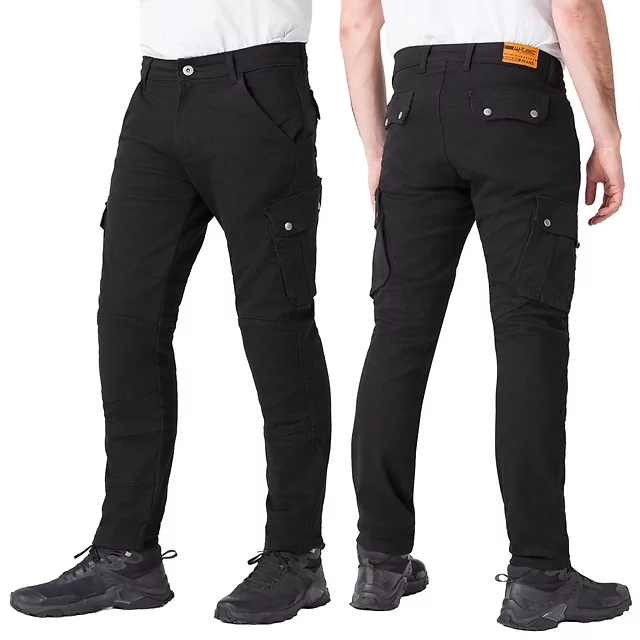 Moto kalhoty W-TEC Nuksan - zelená