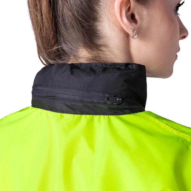 Moto pláštěnka W-TEC Rinstop - černá-fluo