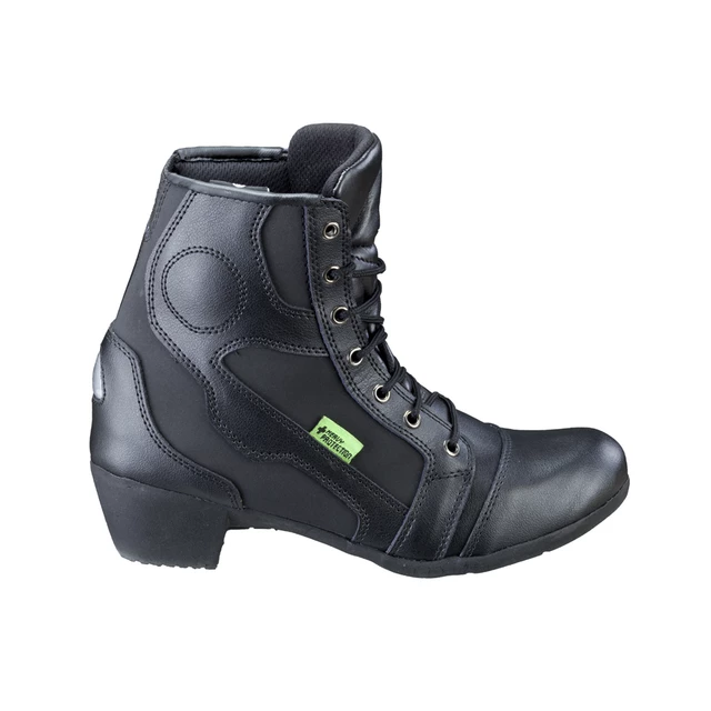 Dámské kožené moto boty W-TEC Jartalia - 2.jakost - černá