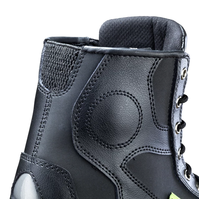 Dámské kožené moto boty W-TEC Jartalia - 2.jakost - černá