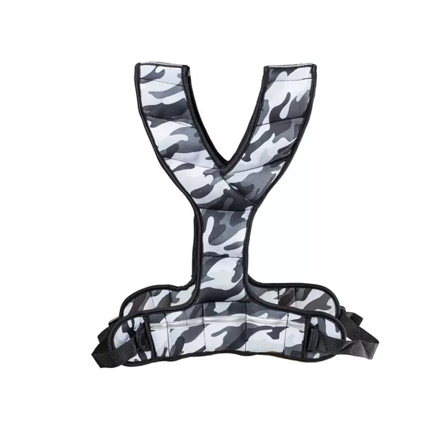 Zátěžová vesta inSPORTline Fitup 3 kg - maskáčová růžová