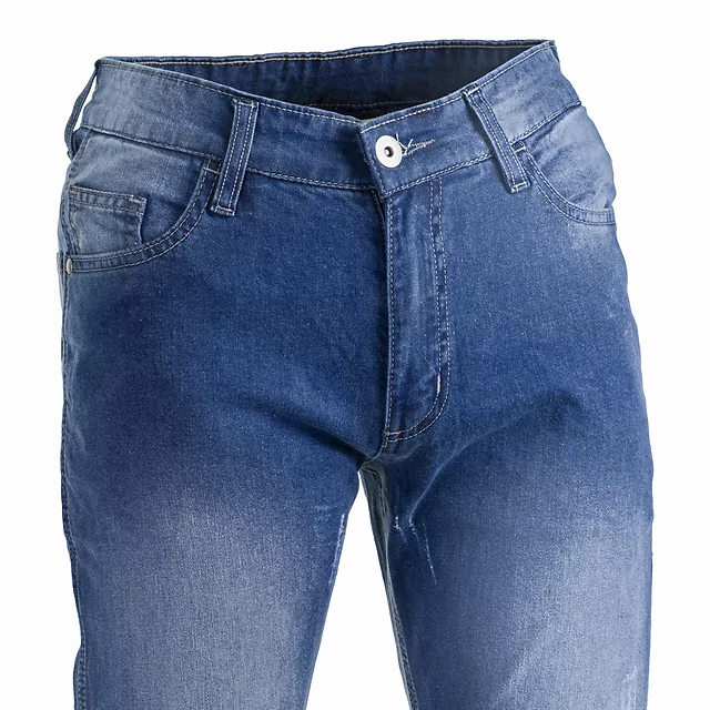 Pánské moto jeansy W-TEC Shiquet - modrá