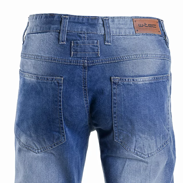 Pánské moto jeansy W-TEC Shiquet - modrá