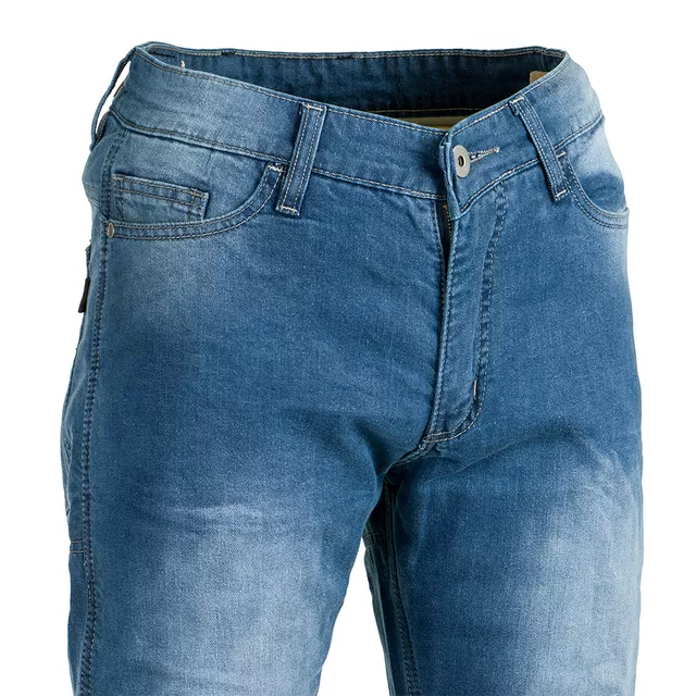 Pánské moto jeansy W-TEC Davosh - modrá