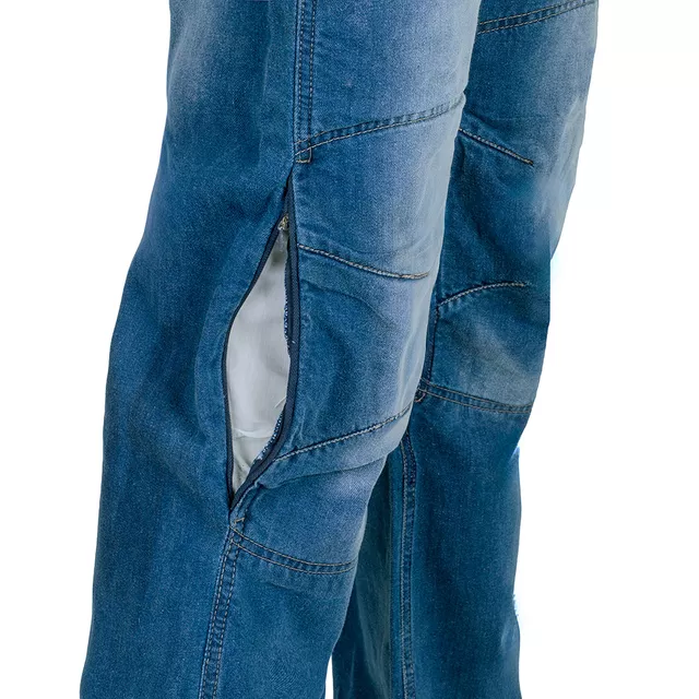 Pánské moto jeansy W-TEC Davosh - modrá