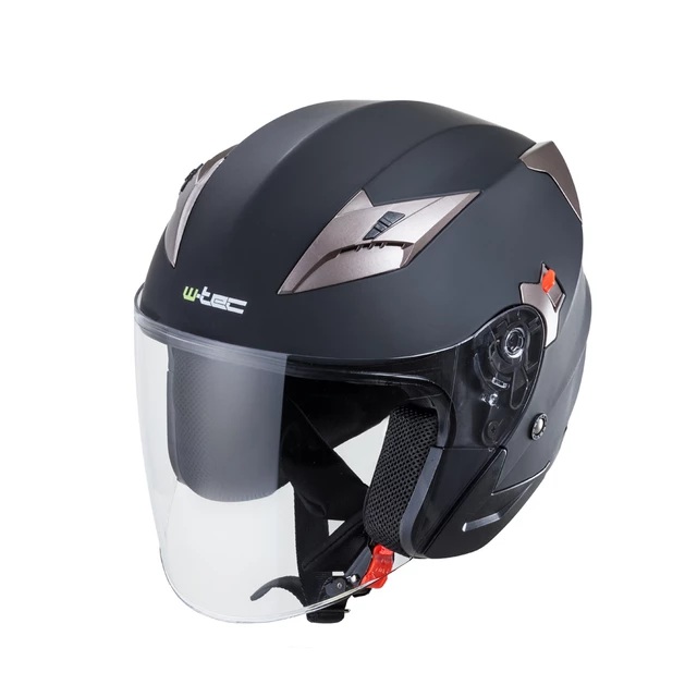 Moto přilba W-TEC Putta - černo-bronzová