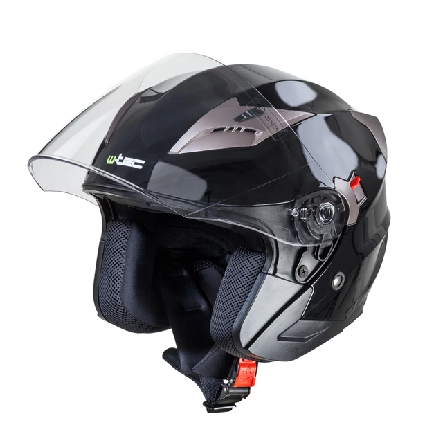Moto přilba W-TEC Putta - černo-bronzová - černo-bronzová