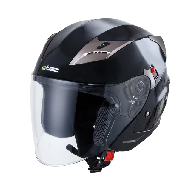 Moto přilba W-TEC Putta - černo-bronzová