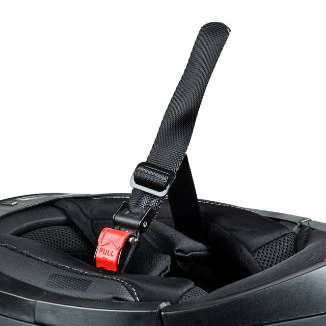 Výklopná moto přilba W-TEC Pezzon - bílo-bronzová