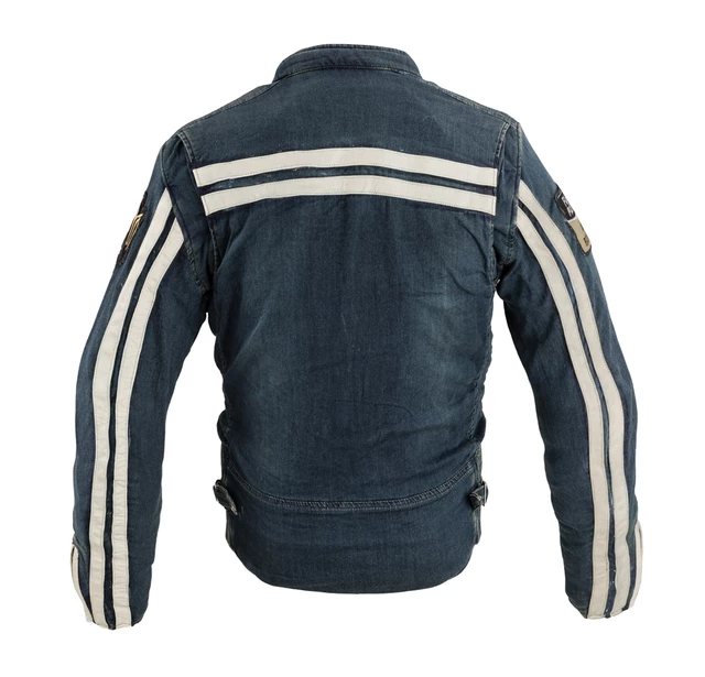 Pánská moto bunda W-TEC Wildone - 2.jakost - modrá