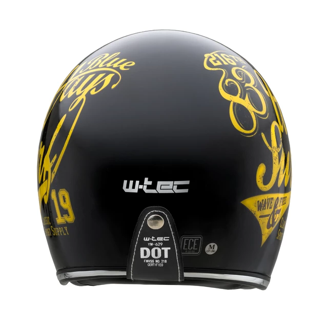 Moto přilba W-TEC Café Racer - 3Ways Surf Bronze