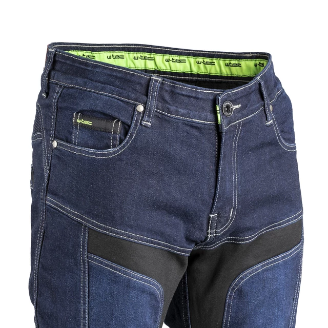 Pánské moto džíny W-TEC Alfred CE - modrá