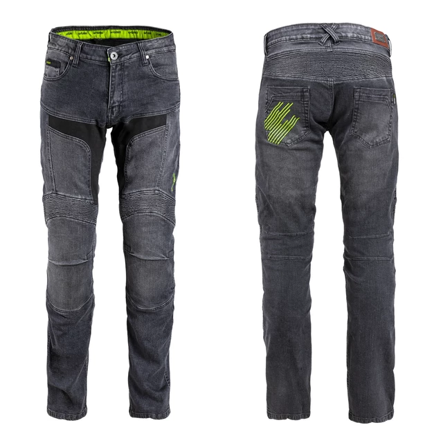 Pánské moto džíny W-TEC Alfred CE - modrá