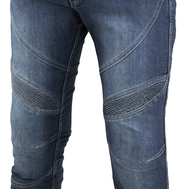 Pánské moto džíny W-TEC Oliver - modrá