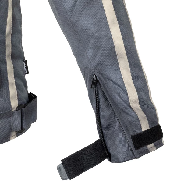 Pánská textilní bunda W-TEC Patriot - šedá