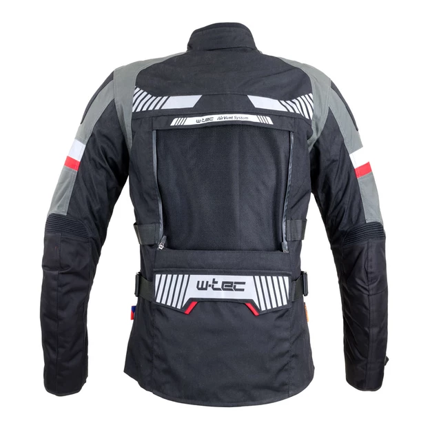 Touringová moto bunda W-TEC Excellenta Evo - Thunderstorm Gray