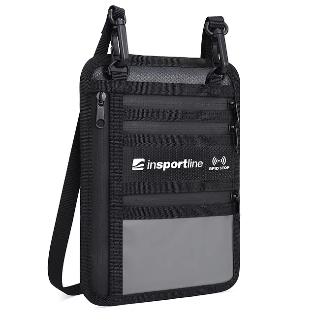 Cestovní peněženka na doklady inSPORTline Tahopa 14,5x19,5 cm s RFID ochranou
