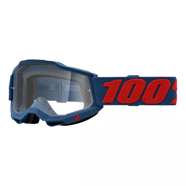 Motokrosové brýle 100% Accuri 2 - Scranton černá, čiré plexi