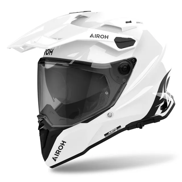 Moto přilba Airoh Commander 2 Color lesklá bílá