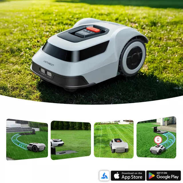 Robotická sekačka s vodícím drátem Anthbot Pion 1000 (1000m²) - 2.jakost
