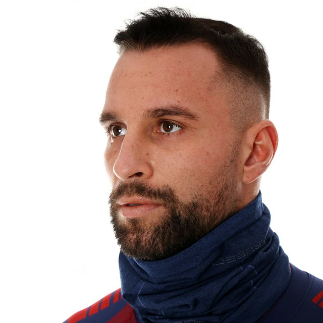 Multifunkční šátek Brubeck Athletic - Fuchsia - tmavě modrá