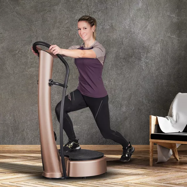 VibroGym inSPORTline Lotos - stříbrná