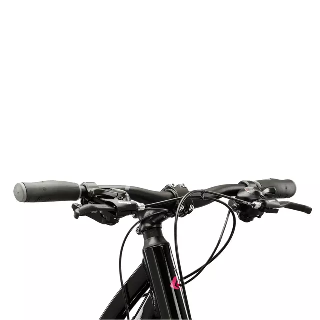 Dámské crossové kolo Kross Evado 2.0 28" Gen 007 - černá/růžová/lesk