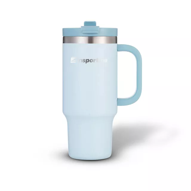Termohrnek inSPORTline Natticino 470 ml - modrá