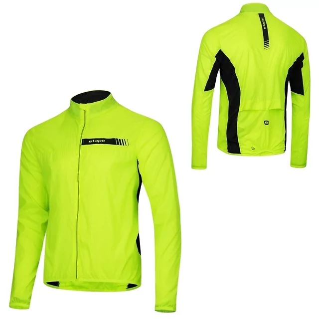 Pánská větrovka Etape Bora 2.0 - žlutá fluo