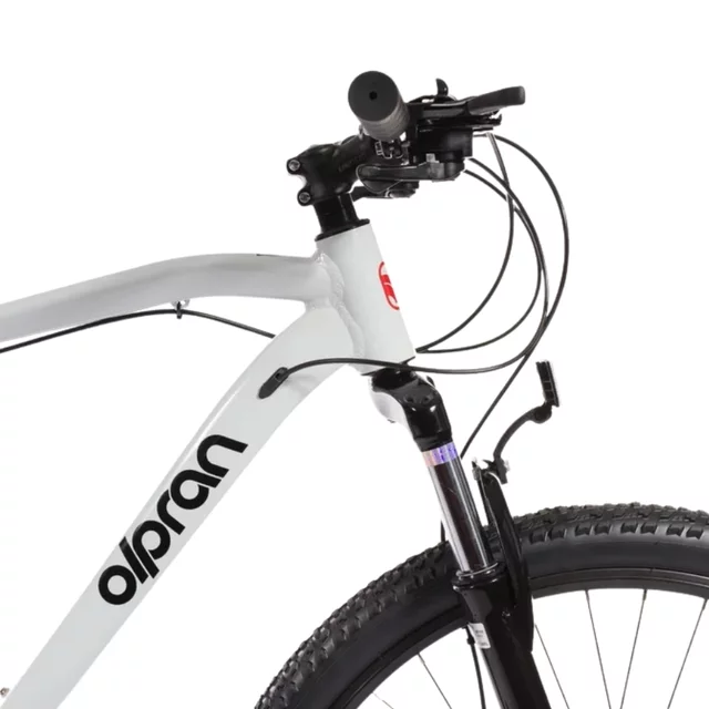 Horské kolo Olpran CANIS 27,5" - šedá/tmavě červená