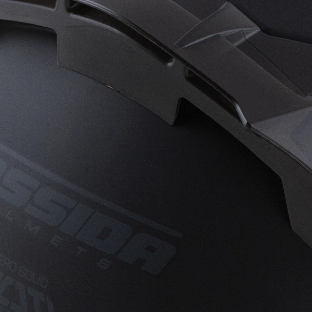 Moto přilba Cassida Aero Solid černá matná/šedá