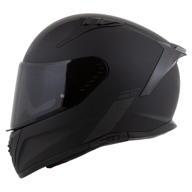 Moto přilba Cassida Aero Solid černá matná/šedá