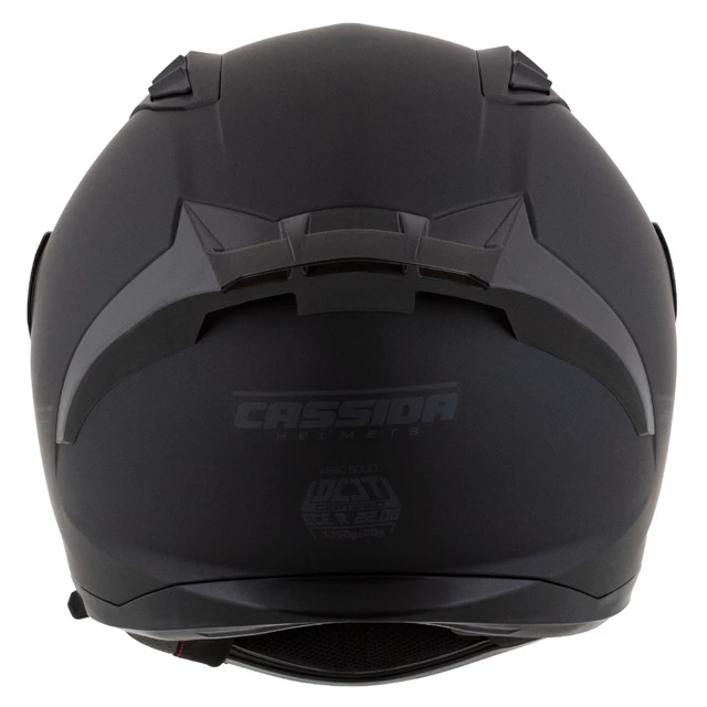 Moto přilba Cassida Aero Solid černá matná/šedá