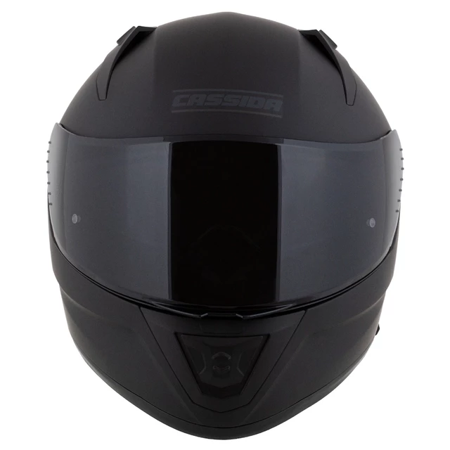 Moto přilba Cassida Aero Solid černá matná/šedá