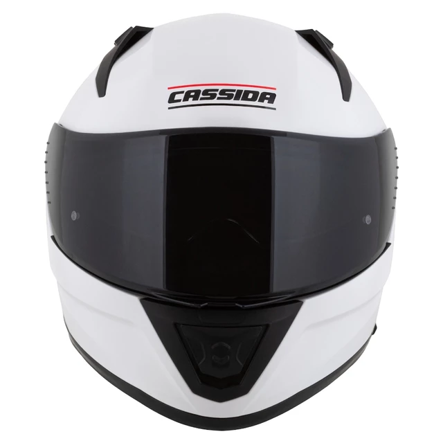 Moto přilba Cassida Aero Solid bílá/černá