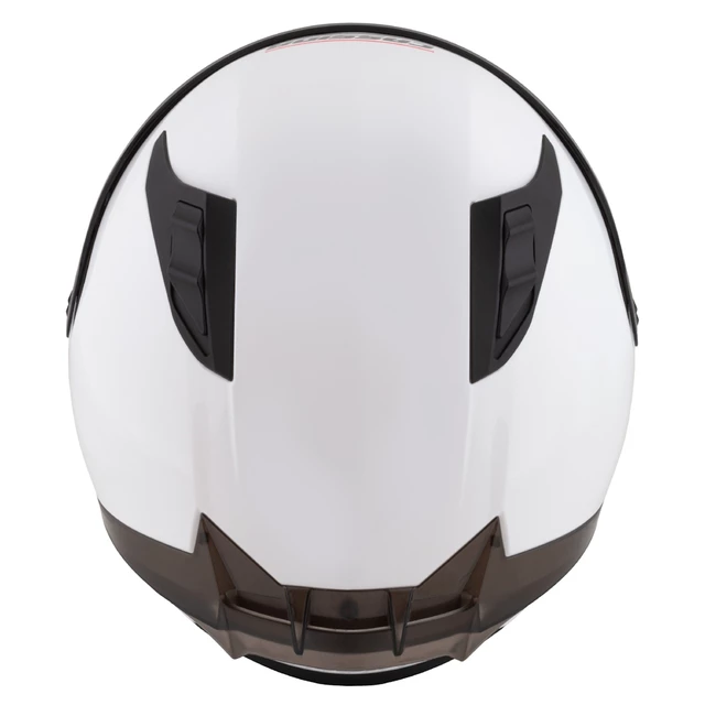 Moto přilba Cassida Aero Solid bílá/černá