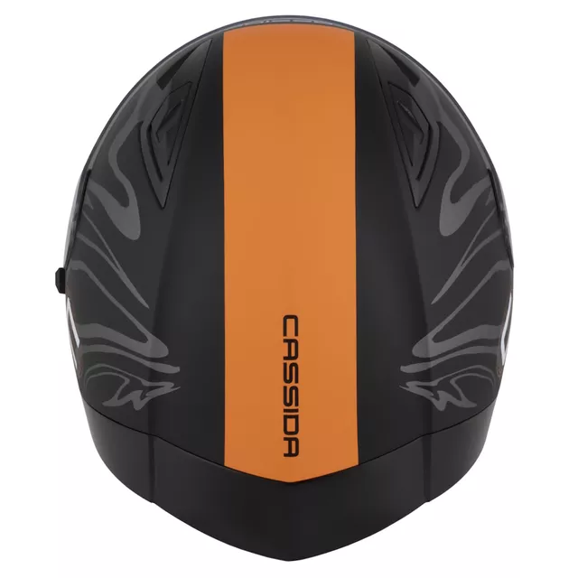 Moto přilba Cassida Orbit Multivers černá matná/oranžová/šedá/bílá