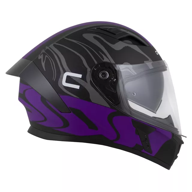 Moto přilba Cassida Orbit Multivers černá matná/fialová/šedá/bílá